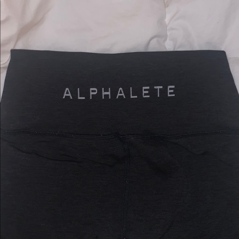 Dark Gray Alphalete Leggings